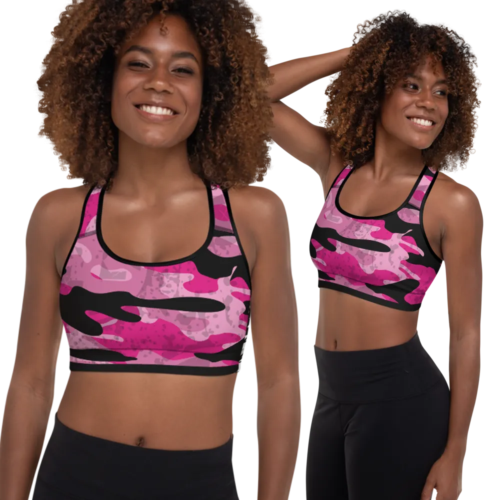 Fit Bitch - Sports Bra - Camo