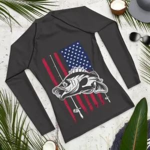 Flag Bass L/S Sports Jersey