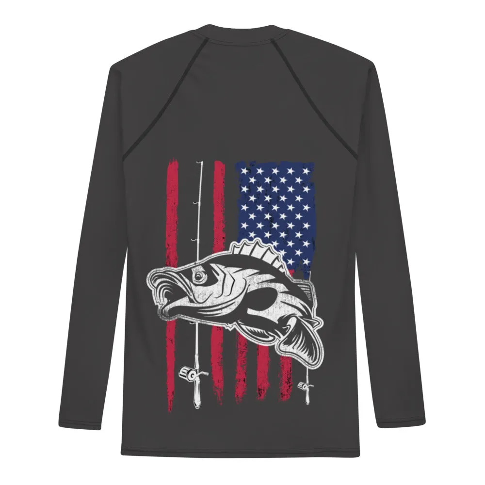Flag Bass L/S Sports Jersey