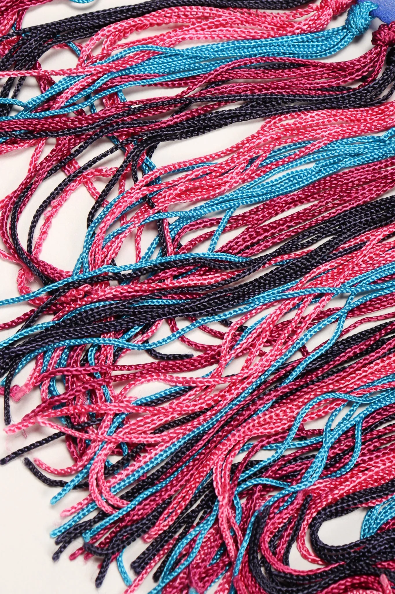Floral Fringe Kaleidoscope Shawl
