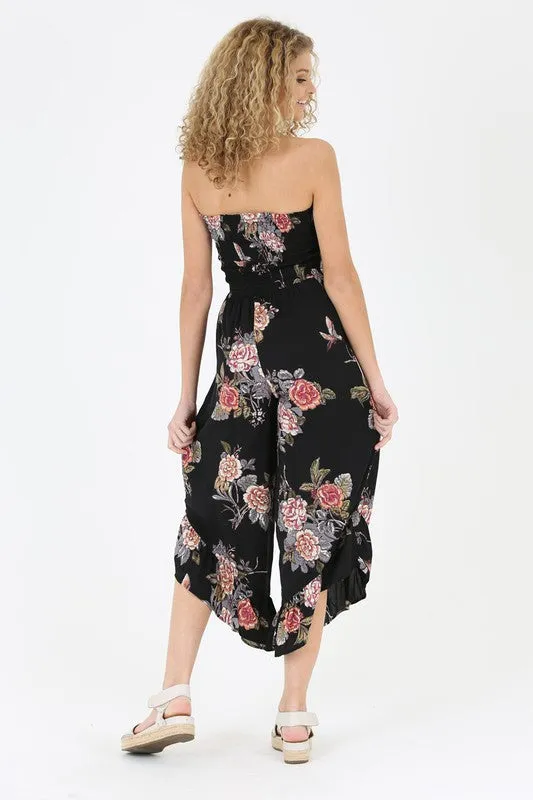 FLORAL SMOCKED JUMPER