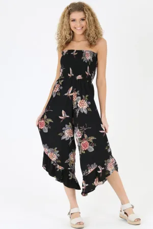 FLORAL SMOCKED JUMPER
