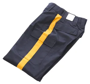 FLYING CROSS Women's Navy LAPD UNHEMMED Intellidry Uniform Pants #49350NJGD NEW