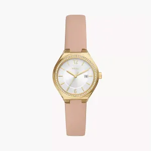 Fossil Eevie Women's Pink Leather Watch