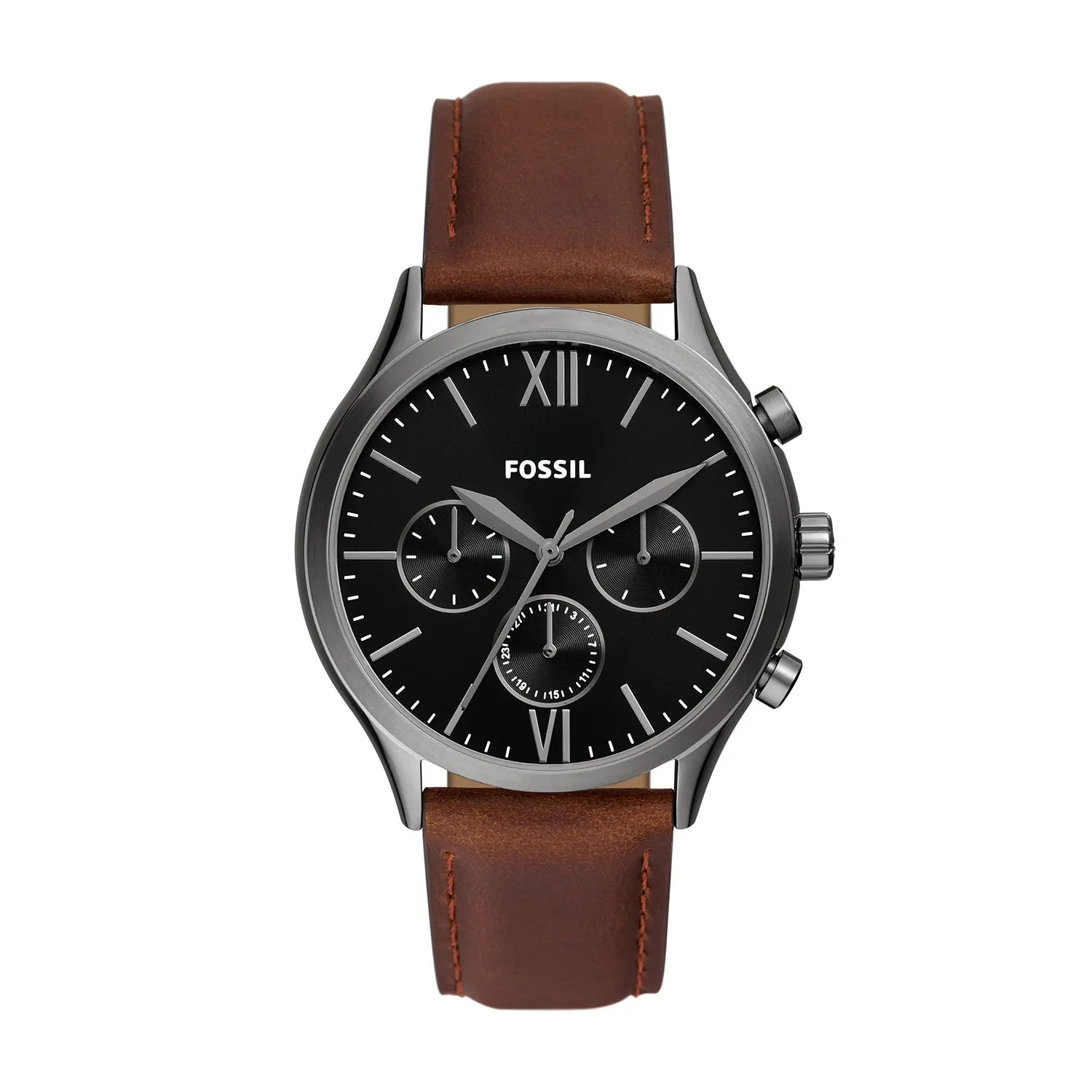 Fossil Fenmore Multifunction Brown Leather Watch