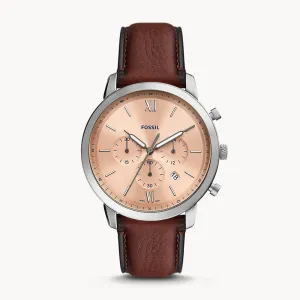 Fossil Neutra Silver Pro-Planet Leather Men's Watch - FS5982