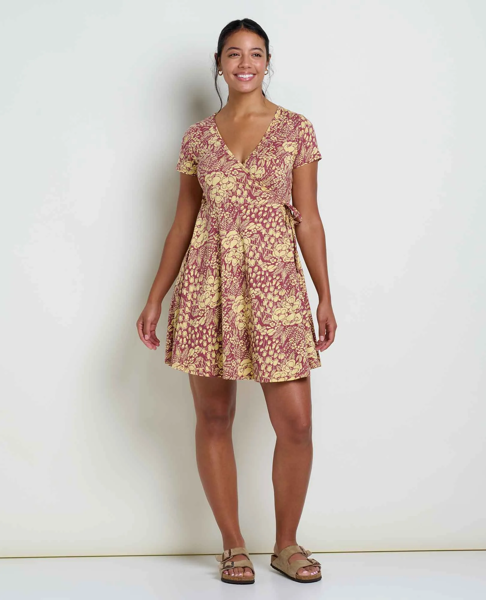 Freesia Wrap Dress