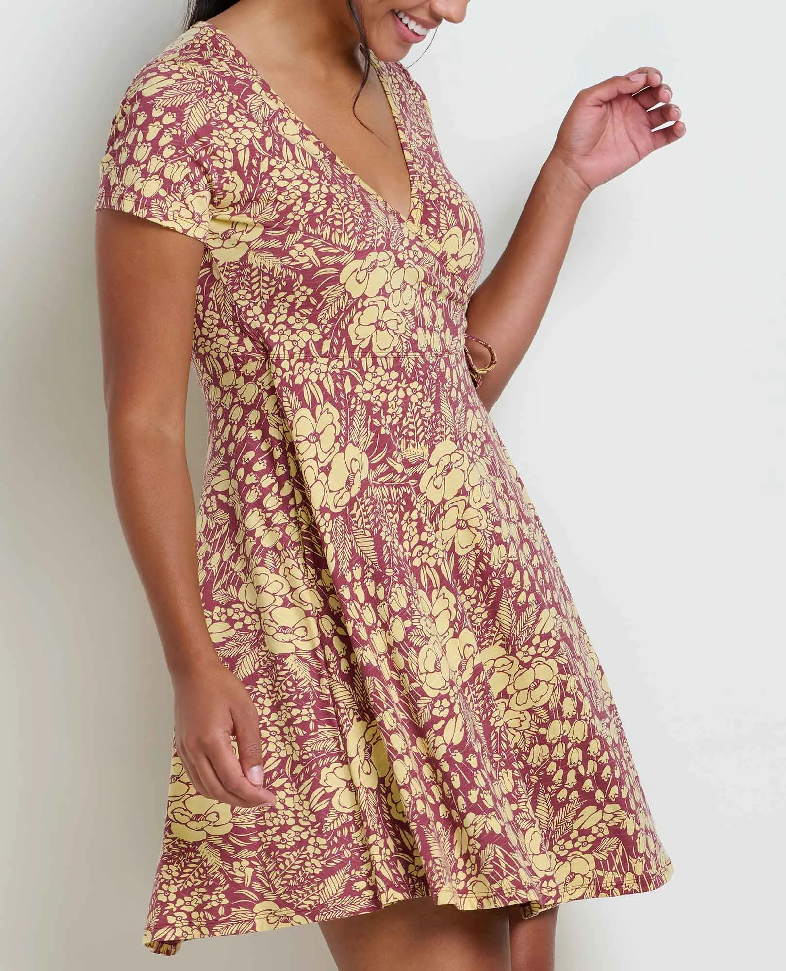 Freesia Wrap Dress