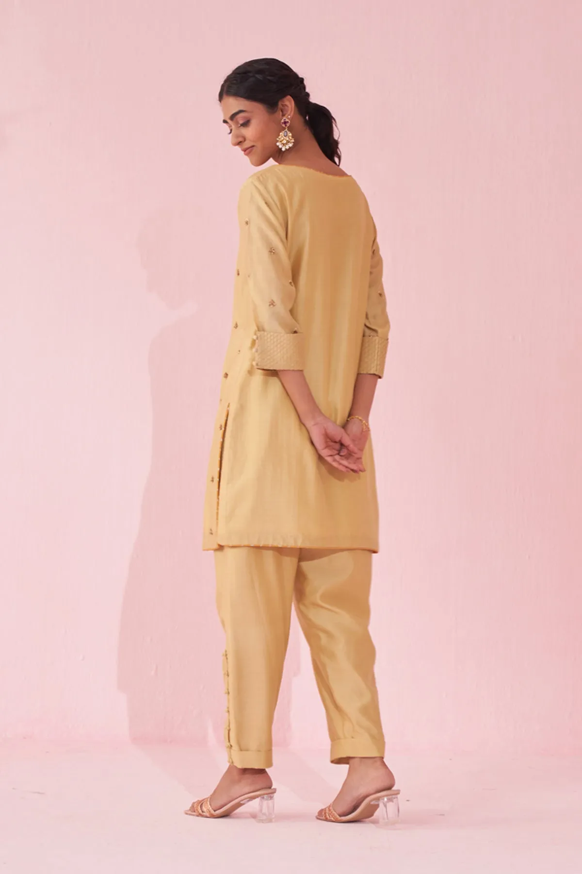 GULBADAM YELLOW CO-ORD SET
