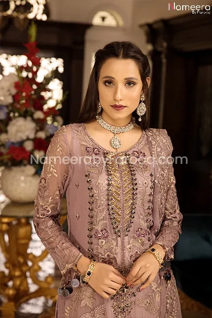 Hand Embroidery Designs for Kameez Salwar Dress #PN510