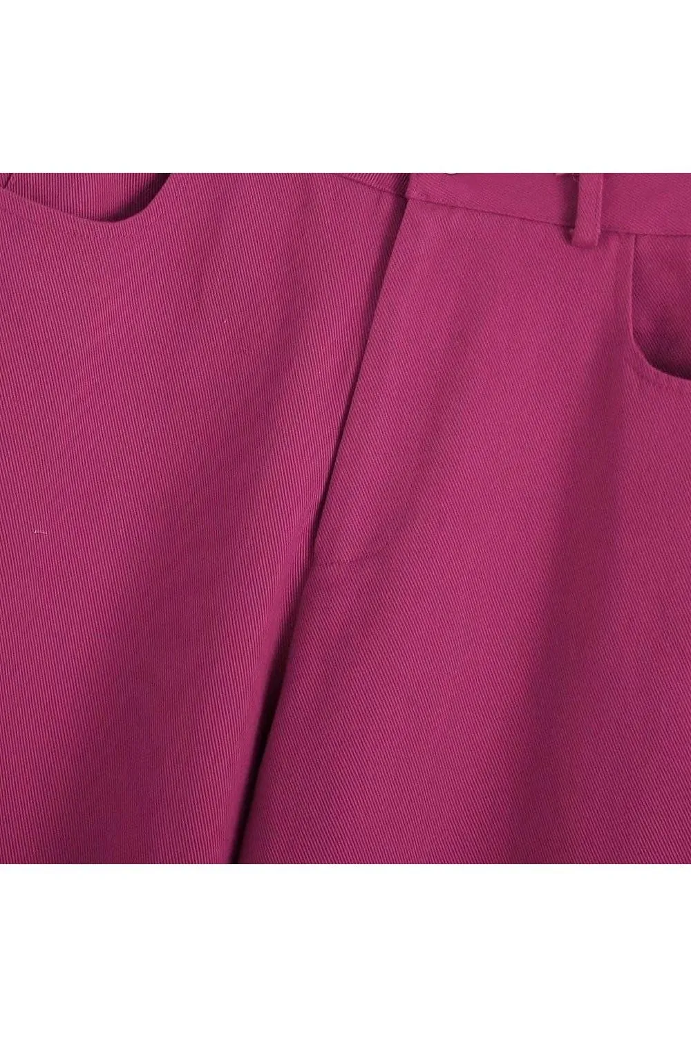 High waist rose-purple jeans