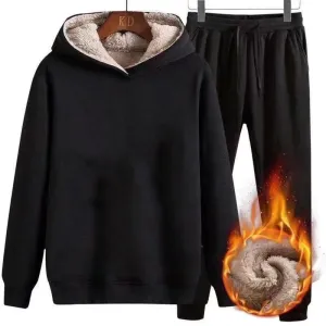 INSTOCK-Winter lamb fleece suit