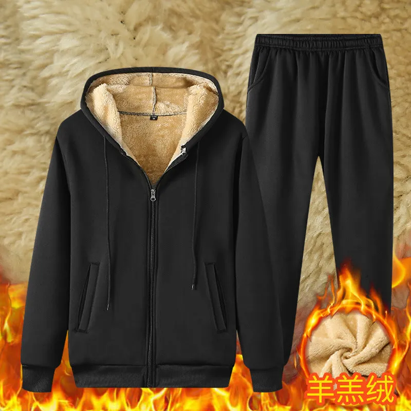 INSTOCK-Winter lamb fleece suit