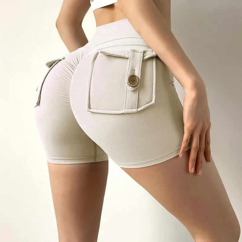 Internet Celebrity Feel Pocket Shorts