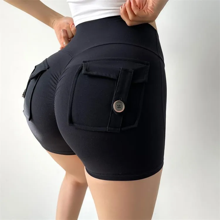 Internet Celebrity Feel Pocket Shorts