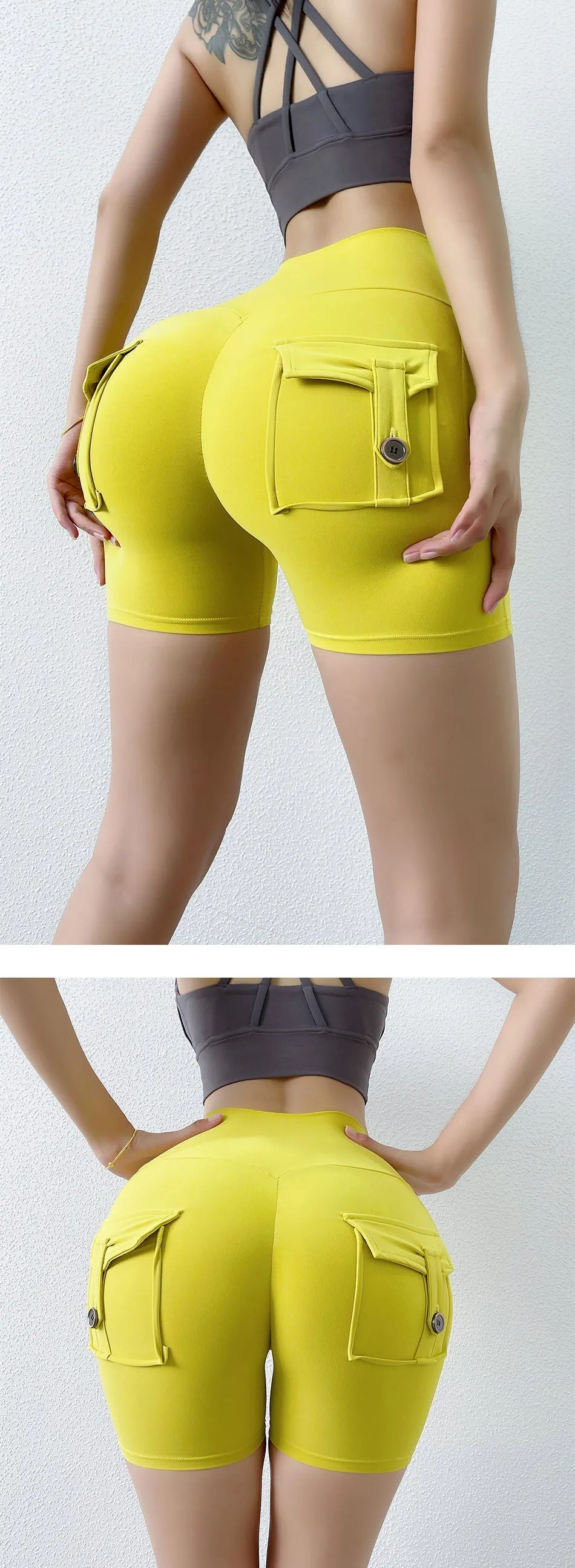Internet Celebrity Feel Pocket Shorts