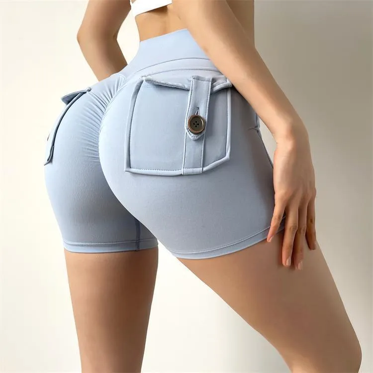 Internet Celebrity Feel Pocket Shorts