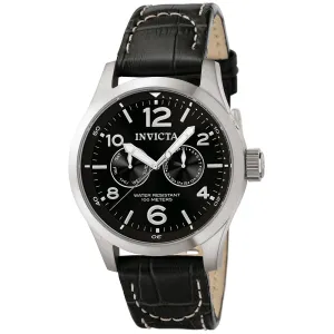INVICTA I-Force Men's 48mm Stainless Steel Steel Black dial VH64 Quartz