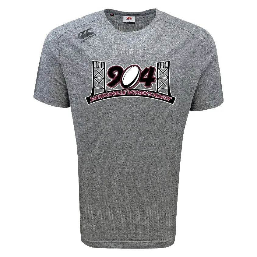 Jacksonville Women's Rugby Tempo Vapodri T-Shirt by Canterbury