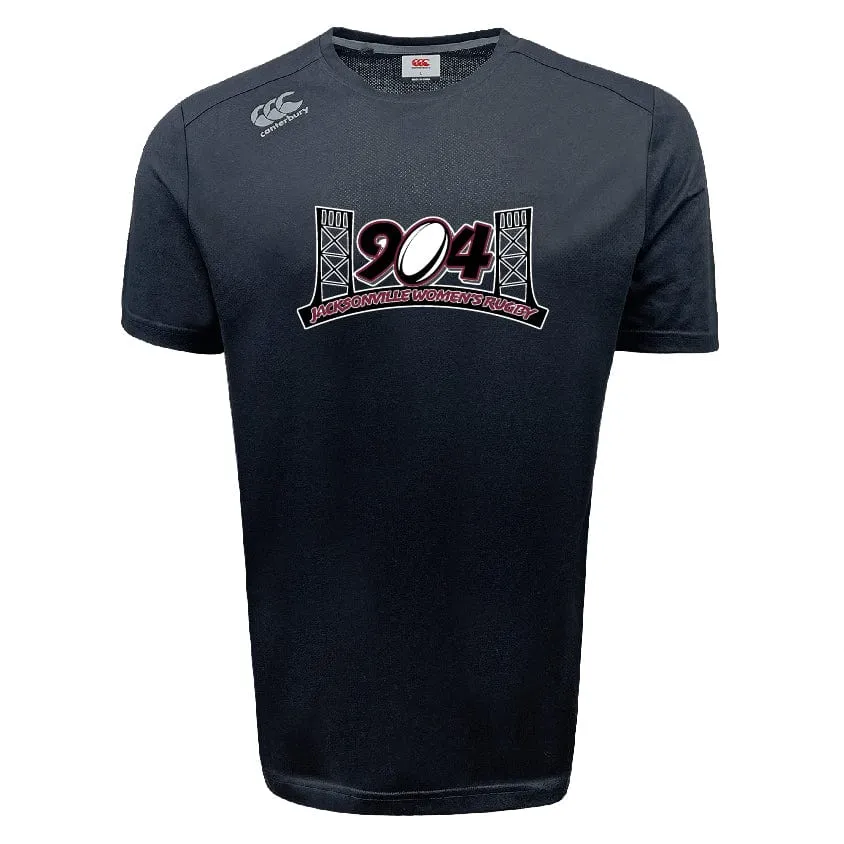 Jacksonville Women's Rugby Tempo Vapodri T-Shirt by Canterbury
