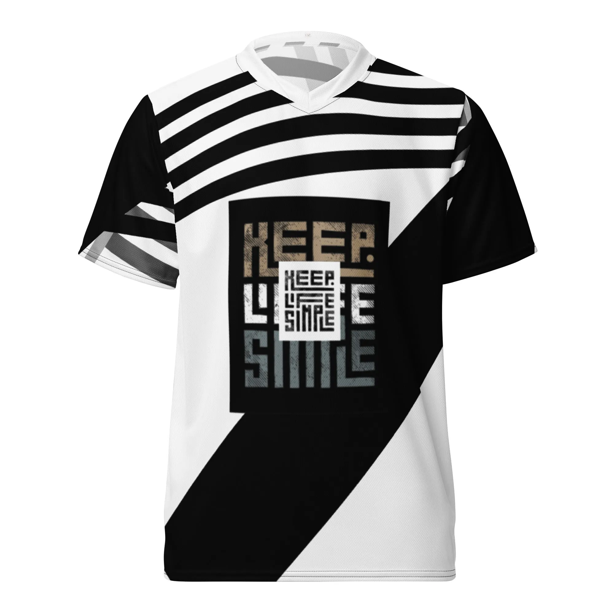 Keep Life Simple Recycled sports jersey