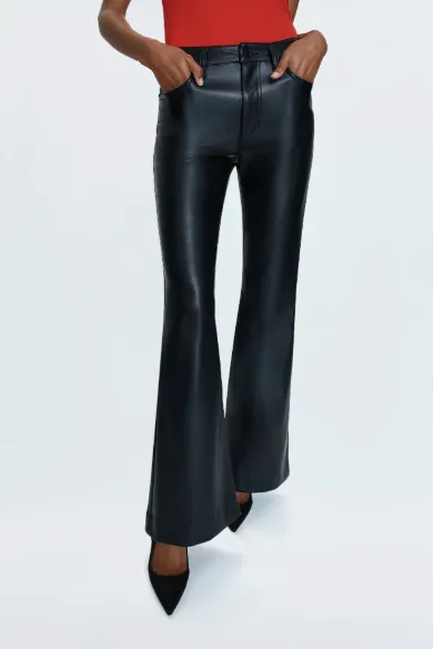 Kinsley Mid Rise Ultra Flare - Slate Black