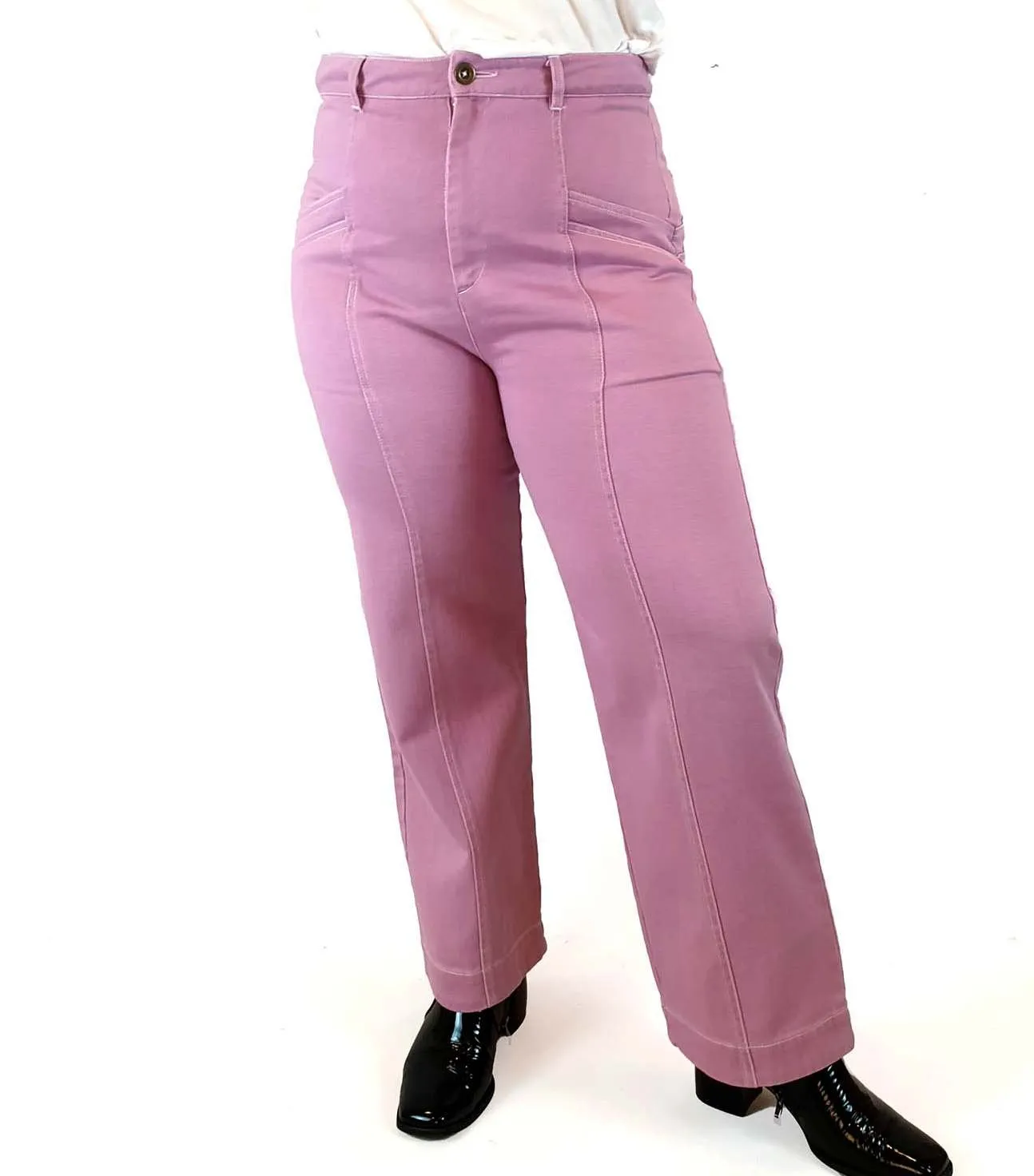 Kip & Co purple denim jeans size 16