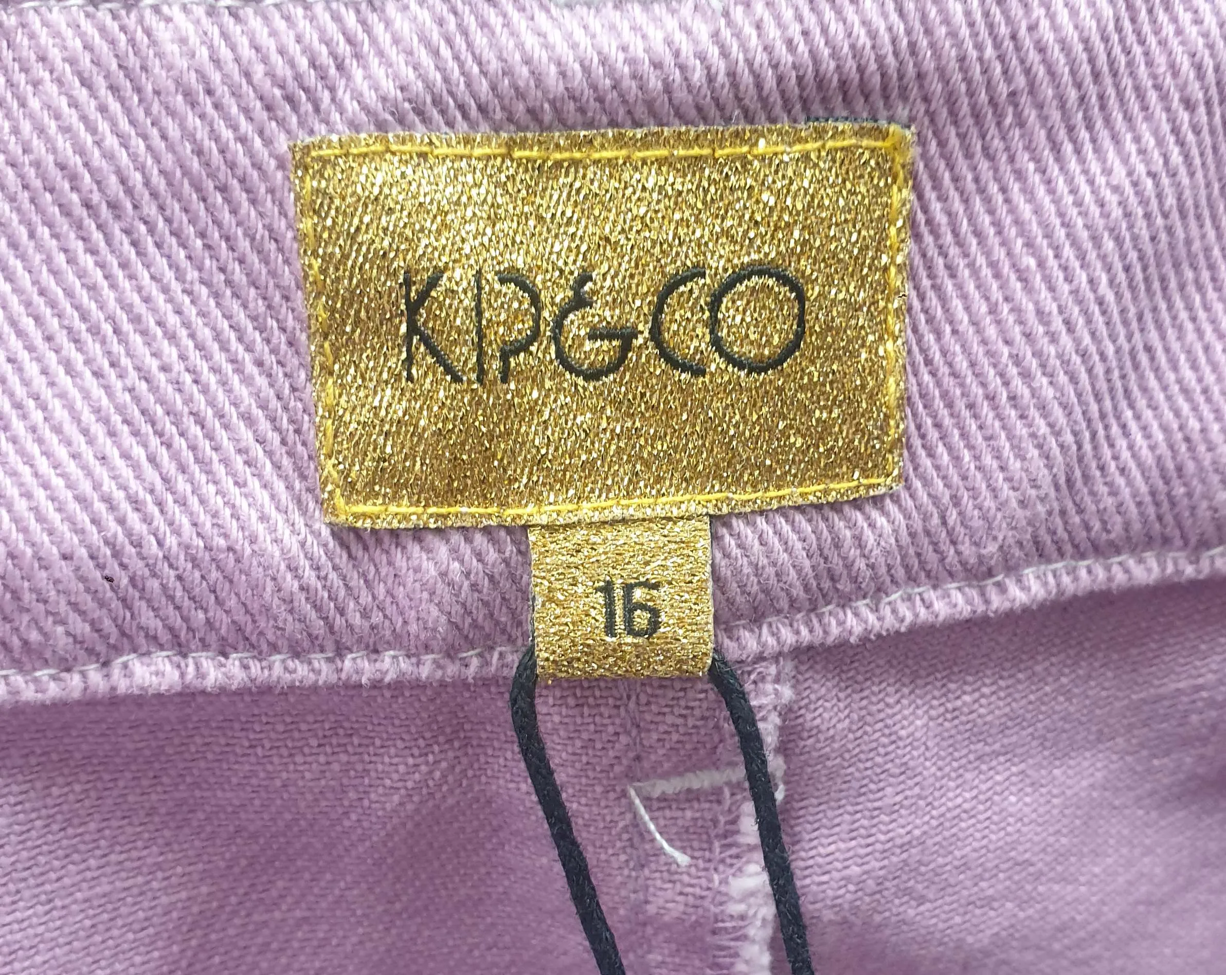 Kip & Co purple denim jeans size 16