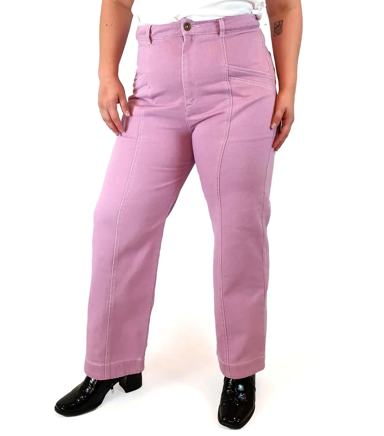 Kip & Co purple denim jeans size 16