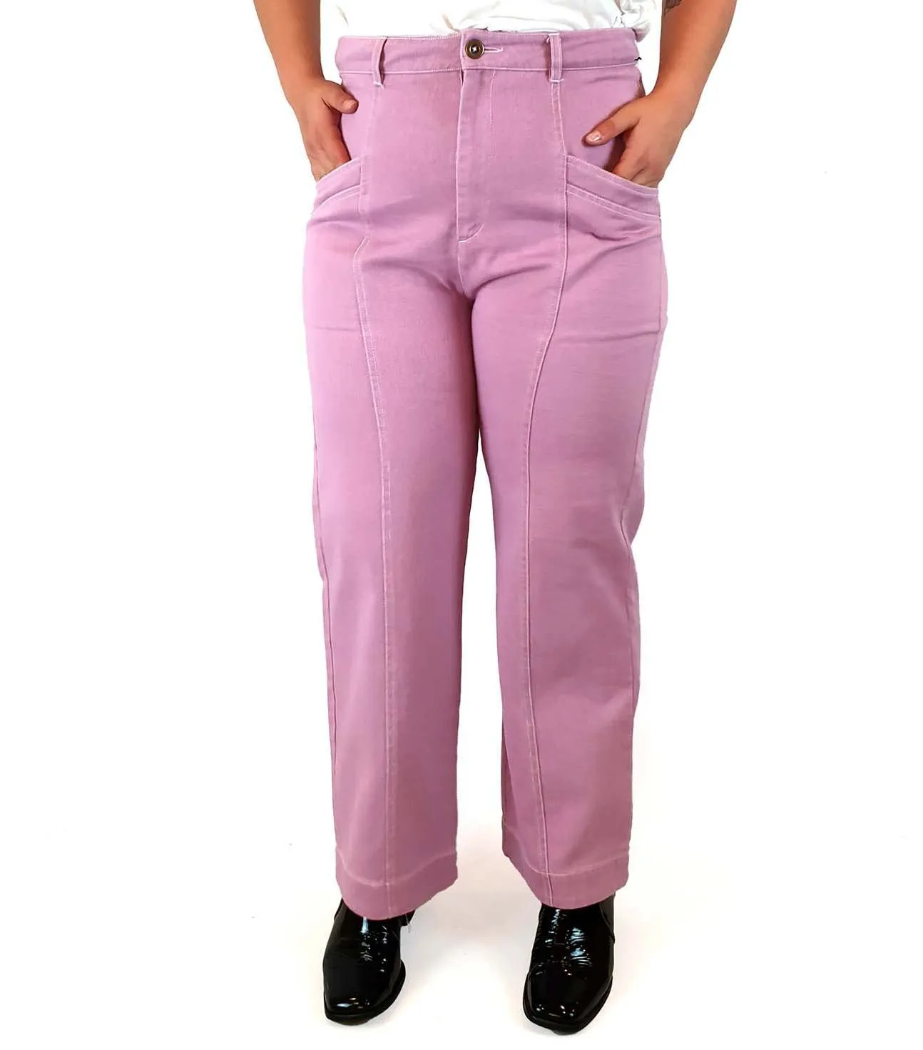 Kip & Co purple denim jeans size 16
