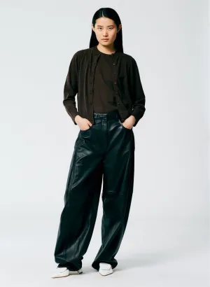Leather Sid Jean - Petite