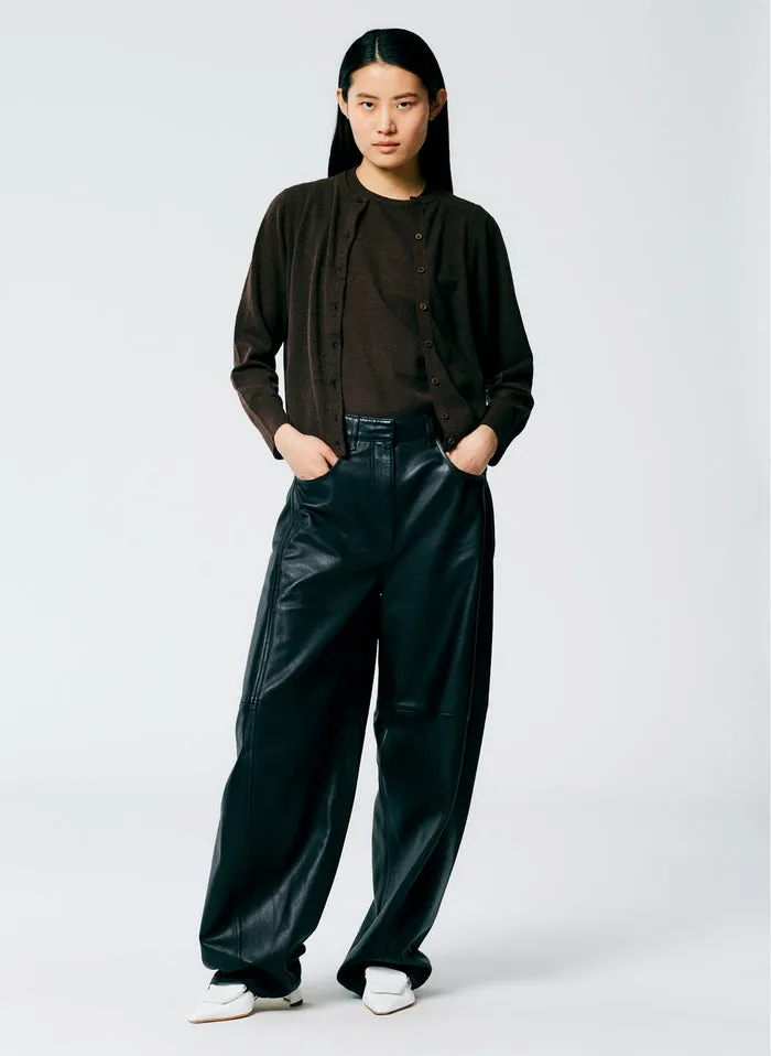 Leather Sid Jean - Petite