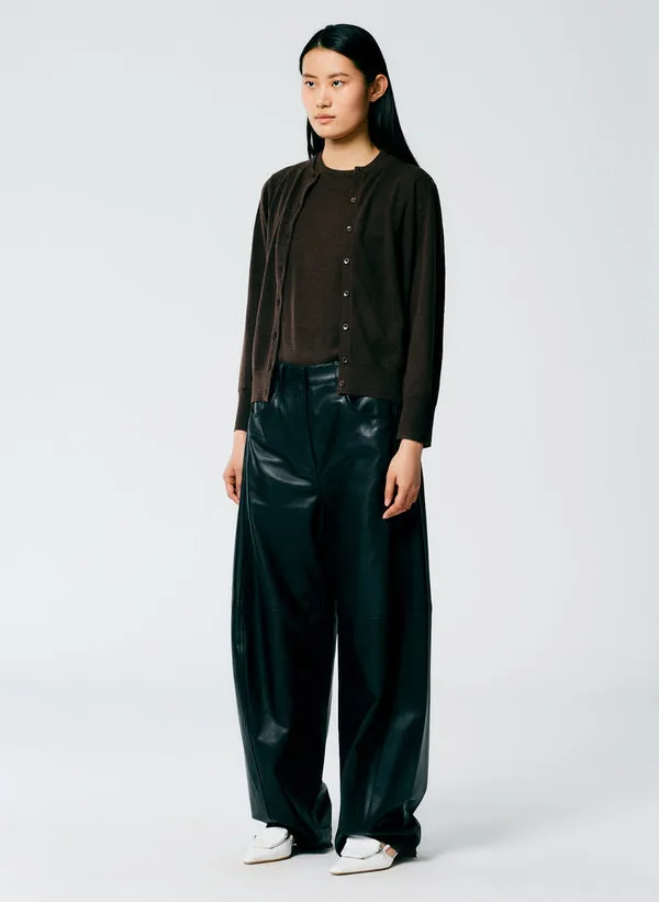 Leather Sid Jean - Petite