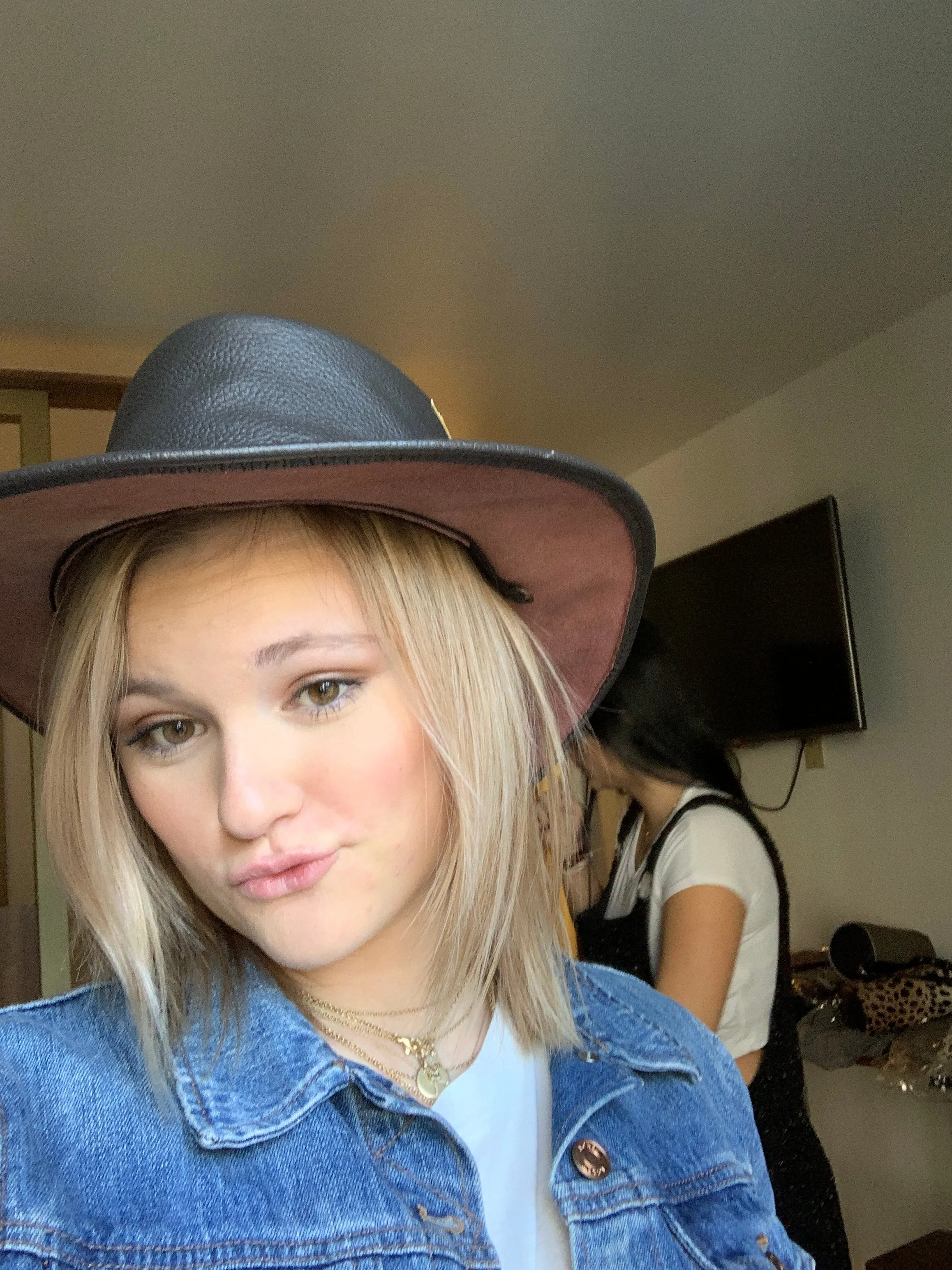 Leather Travel Hat