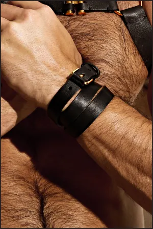 Leather Triple Cuff