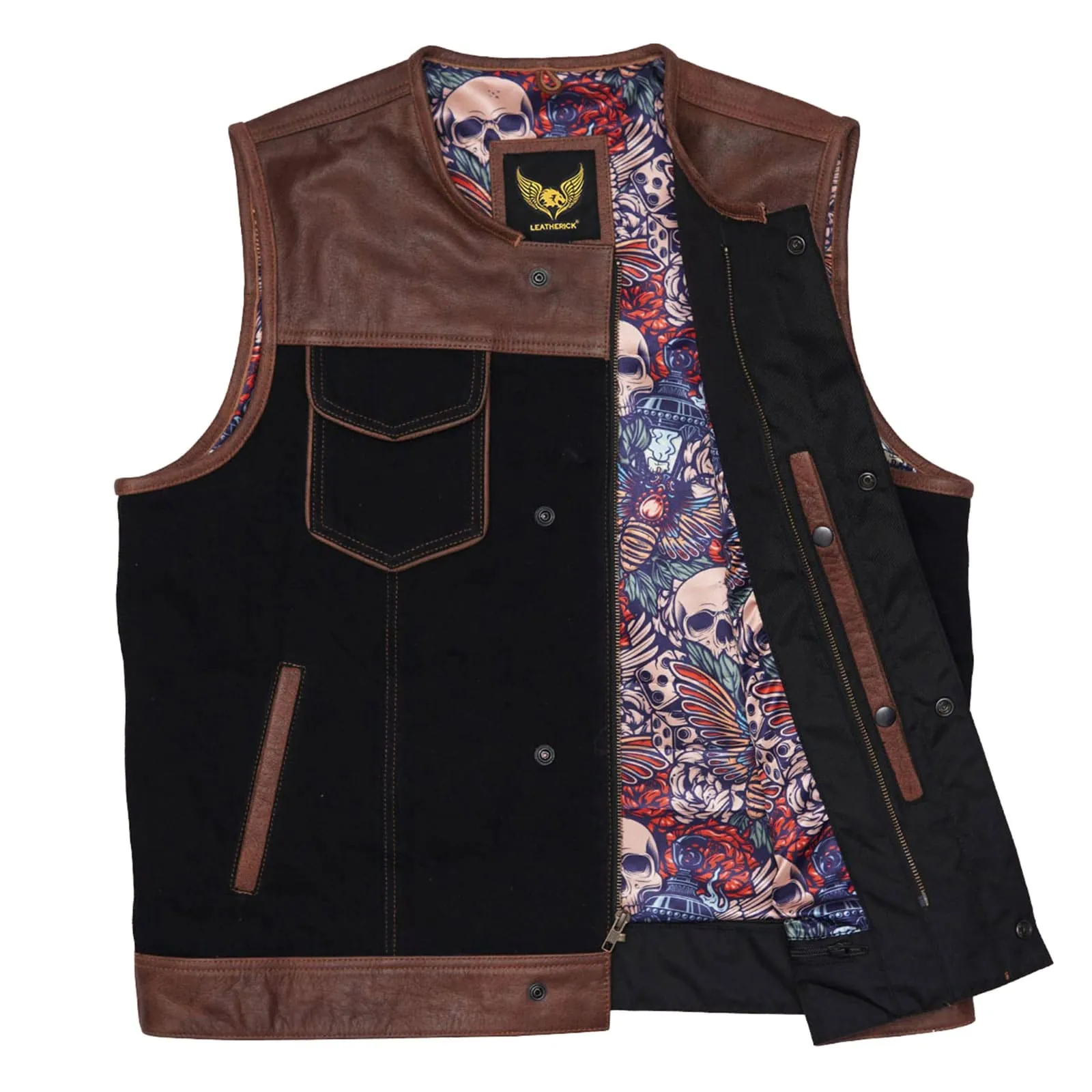 Leatherick SOA Custom Leather Vest