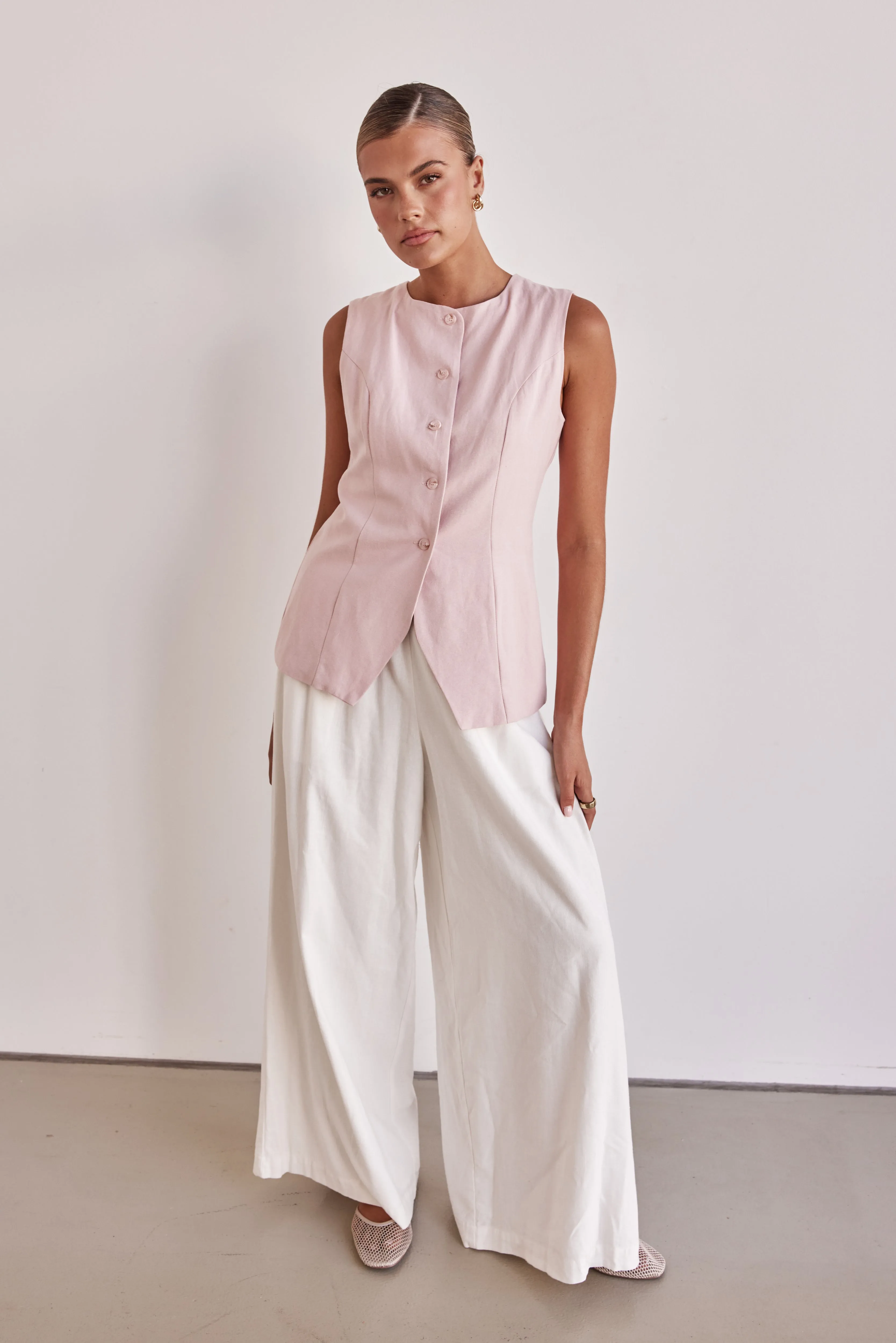 Lennon Vest (Pink)