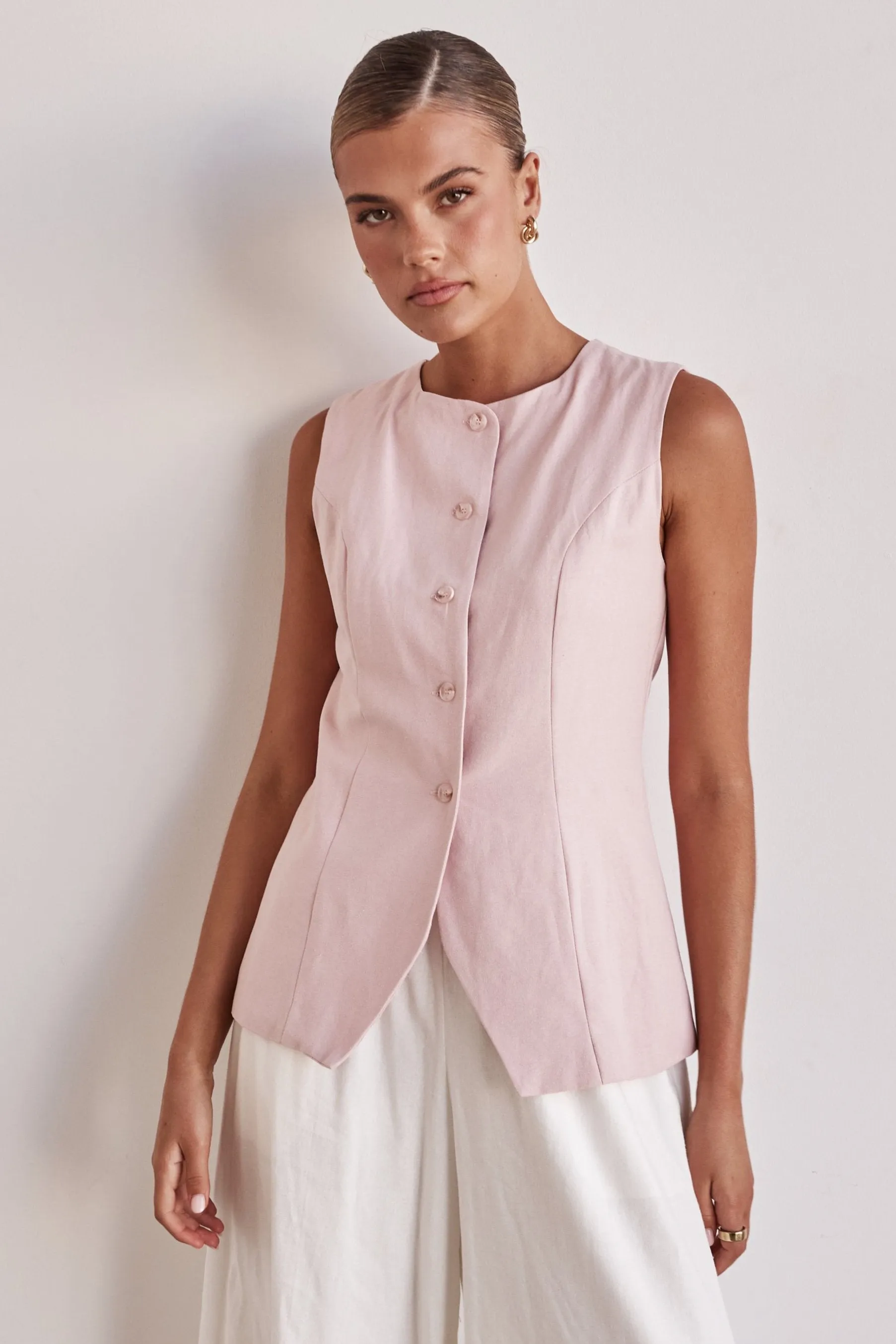 Lennon Vest (Pink)
