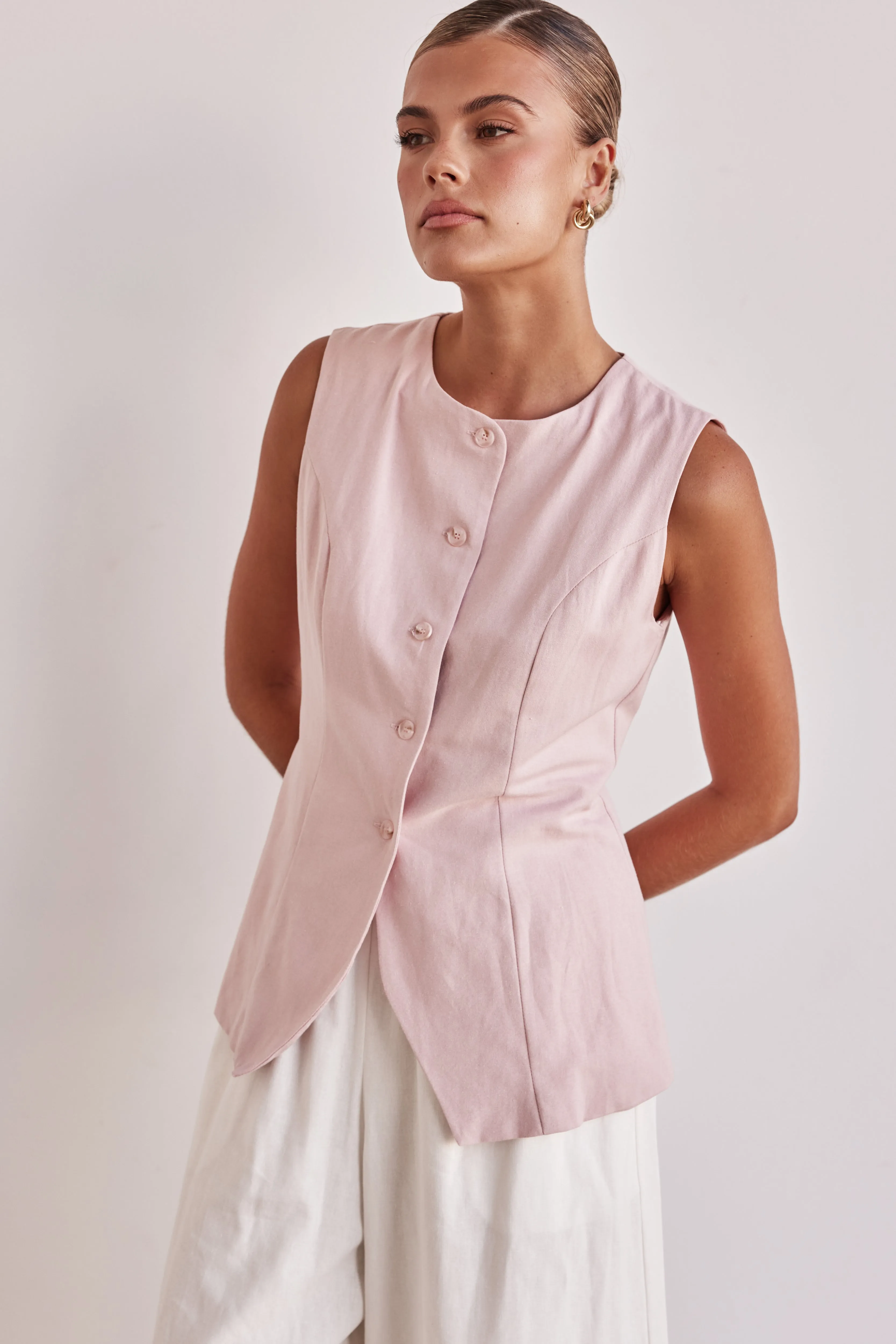 Lennon Vest (Pink)