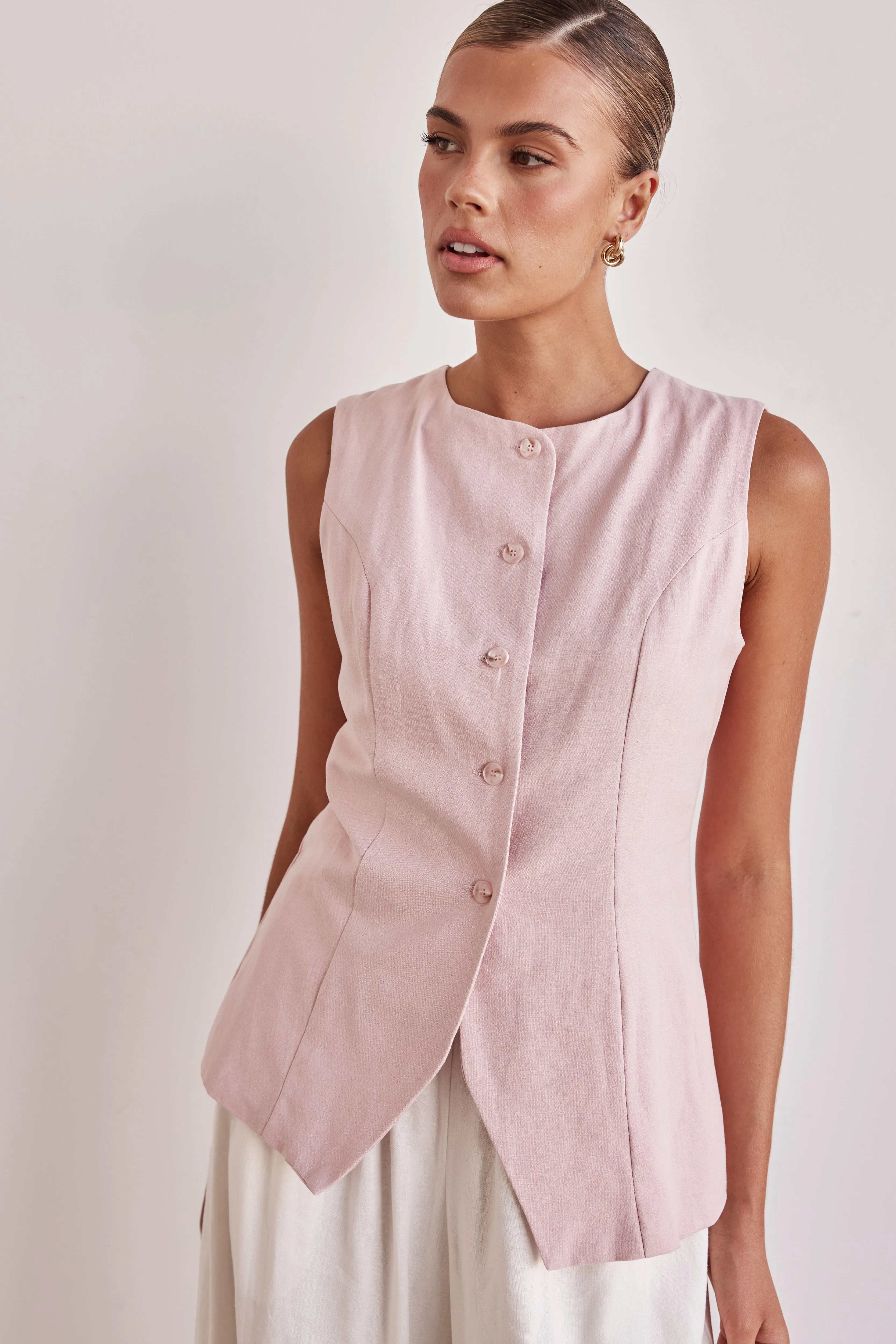 Lennon Vest (Pink)