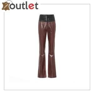 LET'S STAY TOGETHER LEATHER LACE UP PANTS