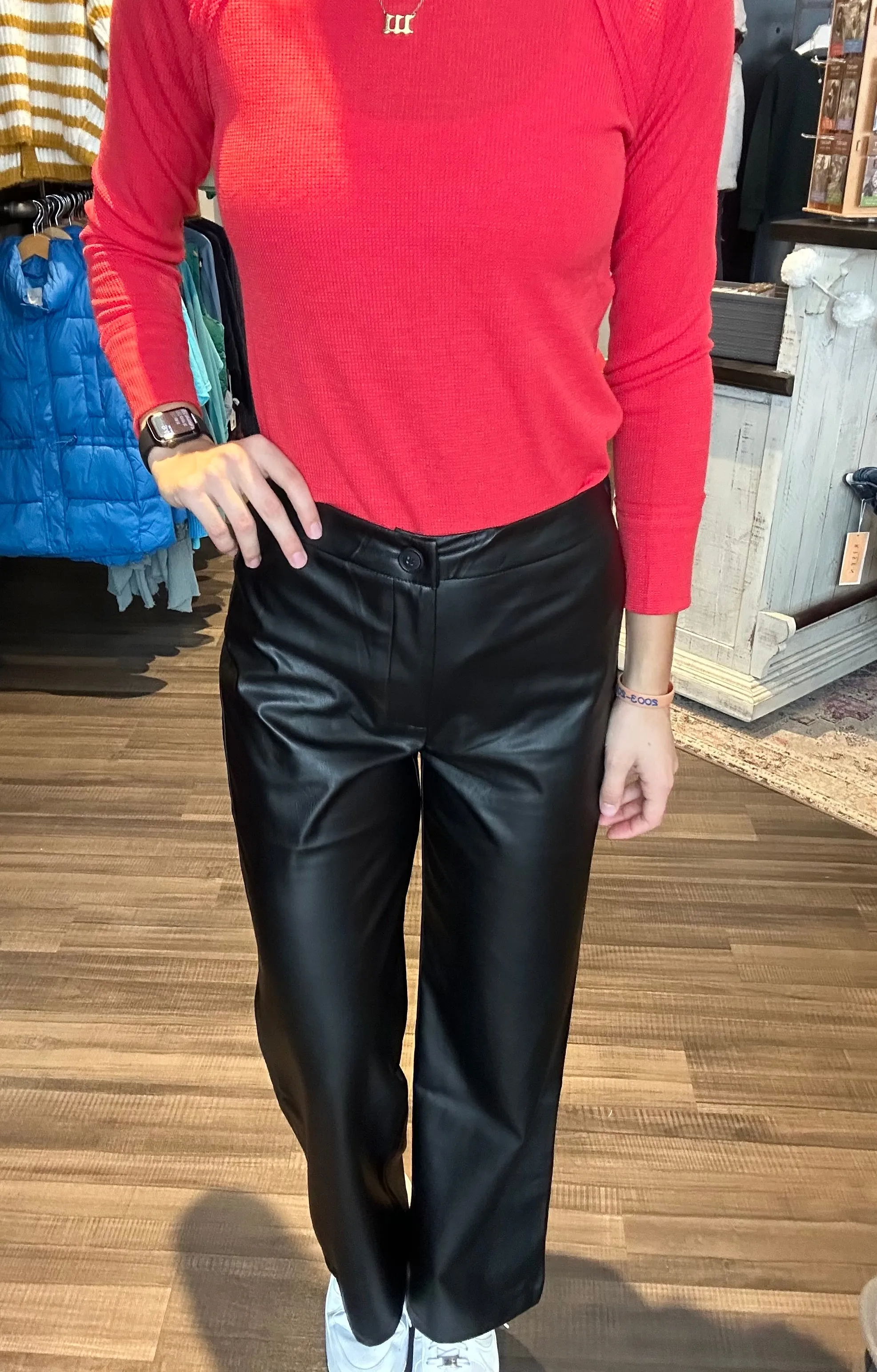 Lorrie Leather Pants