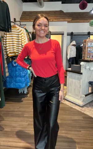 Lorrie Leather Pants