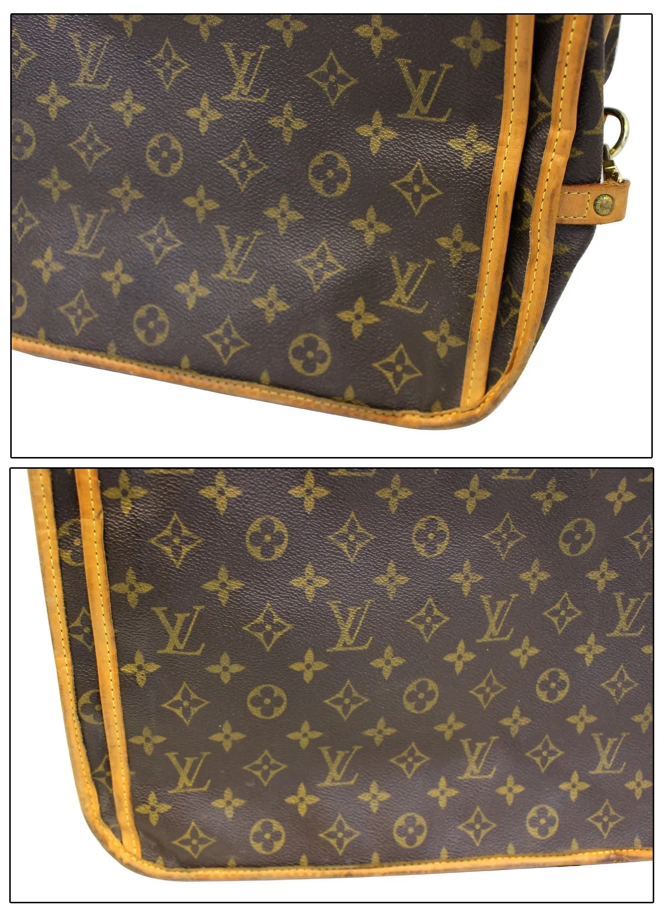LOUIS VUITTON Monogram Canvas Portable Cabine Garment Travel Bag