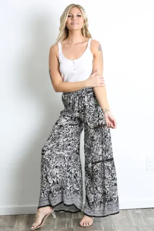 LULA PRINTED WIDELEG PANT