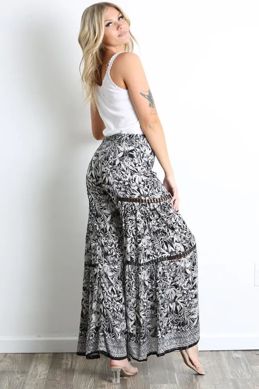 LULA PRINTED WIDELEG PANT