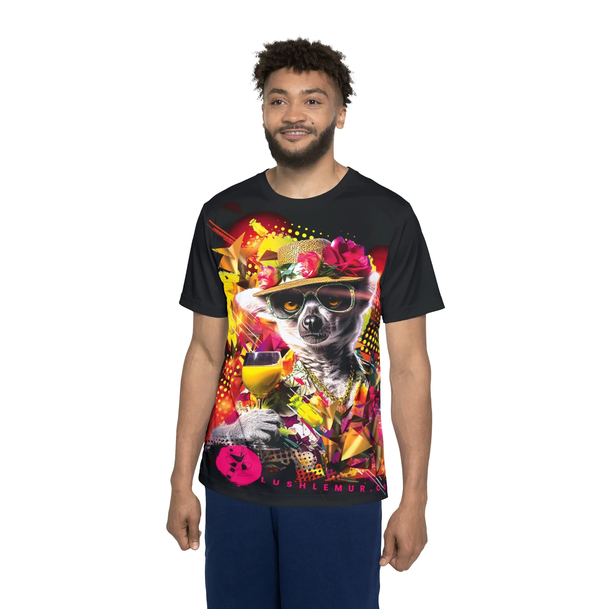 LUSH LEMUR Men's Sports Jersey (AOP)