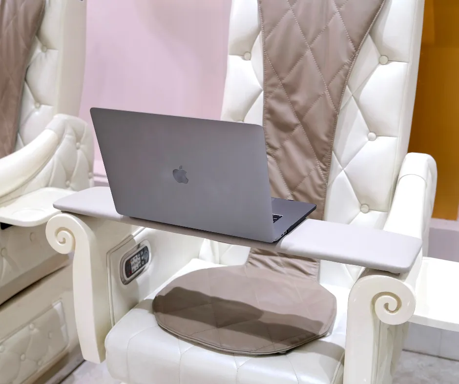 LUX Portable Manicure Board for Standard Size Pedicure Chair - OUT OF STOCK