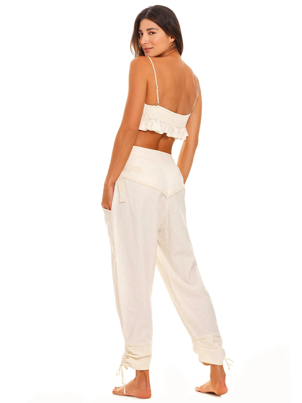Mae Crop Cami-Teva Pant ::RET