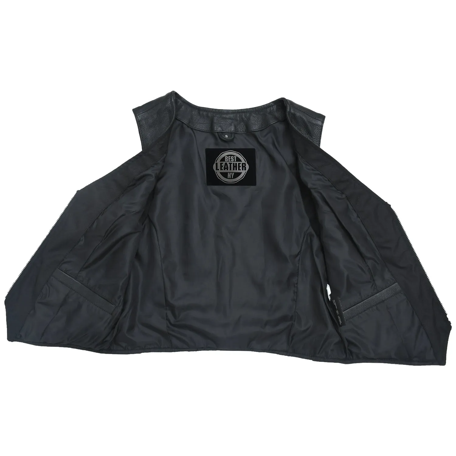 Maverick Women's Motorcycle Leather Vest